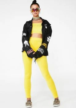 Elsie & Fred Jumpsuits & Rompers Riot Gurl Velour Set