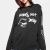 Brand new ๐ Ed Hardy Tops Punk Is Not Dead Hoodie ๐ฅฐ 2 Ed Hardy Tops Punk Is Not Dead Hoodie