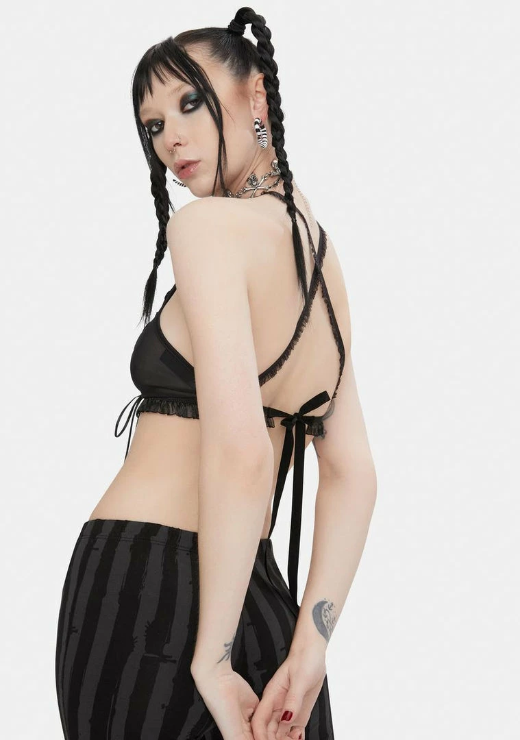 Promo ๐ DAMAGE X Yenta Yen Angel Lace-Up Top Tops ๐ 6 DAMAGE X Yenta Yen Angel Lace-Up Top Tops