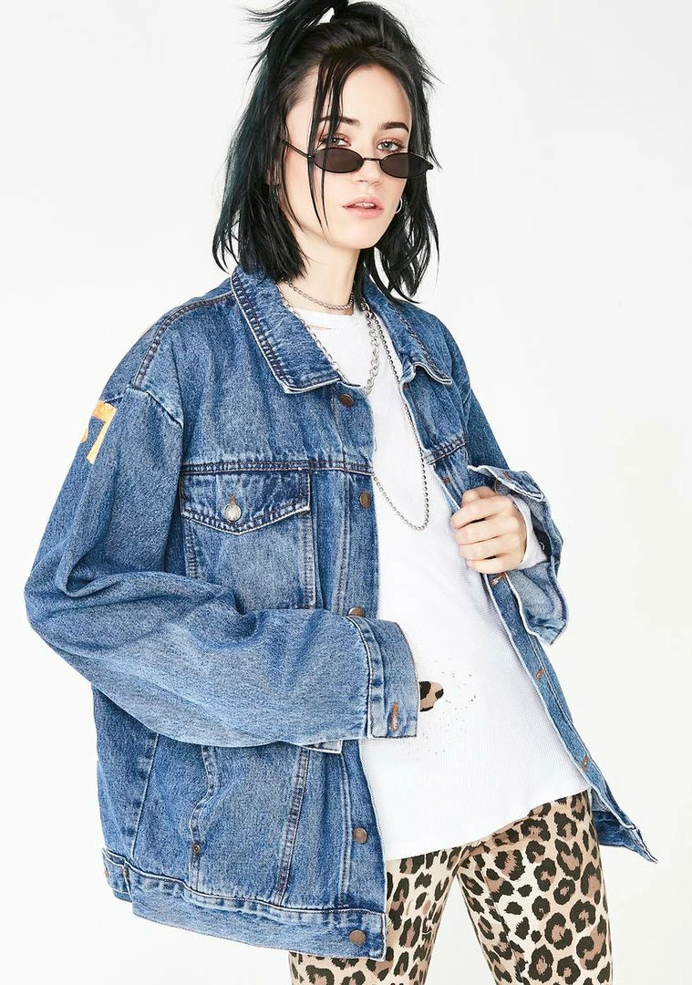 Discount ๐ Elsie & Fred Outerwear City Of Gods Denim Jacket ๐ 4 Elsie & Fred Outerwear City Of Gods Denim Jacket