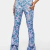 Elsie & Fred Wild Rose Floral Print Trousers