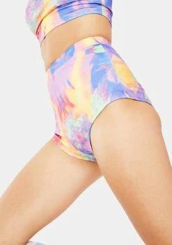 Elsie & Fred Ronnie Tie Dye Hot Pants Bottoms