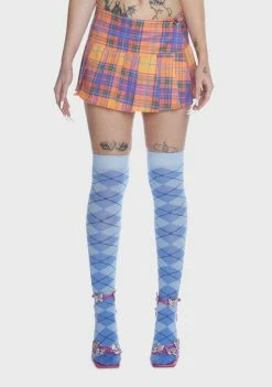 Elsie & Fred Anarchist Kilt Mini Skirt