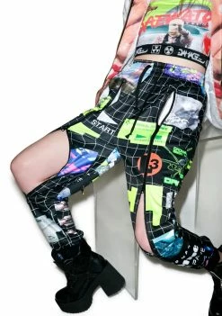 DAMAGE Bottoms DronePorn Zip Leg Sweatpants