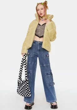 Promo ๐ Noize Outerwear Melon Marina Faux Fur Puffer Jacket ๐คฉ 8 Noize Outerwear Melon Marina Faux Fur Puffer Jacket