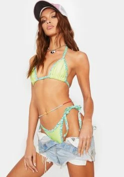 Ed Hardy Swim String Bikini Set