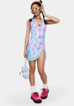 Outlet ๐งจ Elsie & Fred Pam Layered Halter Neck Mesh ๐ Dress Club ๐ Dresses โ๏ธ 8 Elsie & Fred Pam Layered Halter Neck Mesh Dress Club Dresses