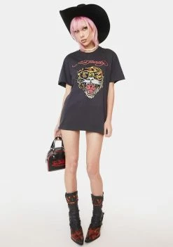 Promo π Ed Hardy Tiger Head Graphic Tee Tops π€© 8 Ed Hardy Tiger Head Graphic Tee Tops