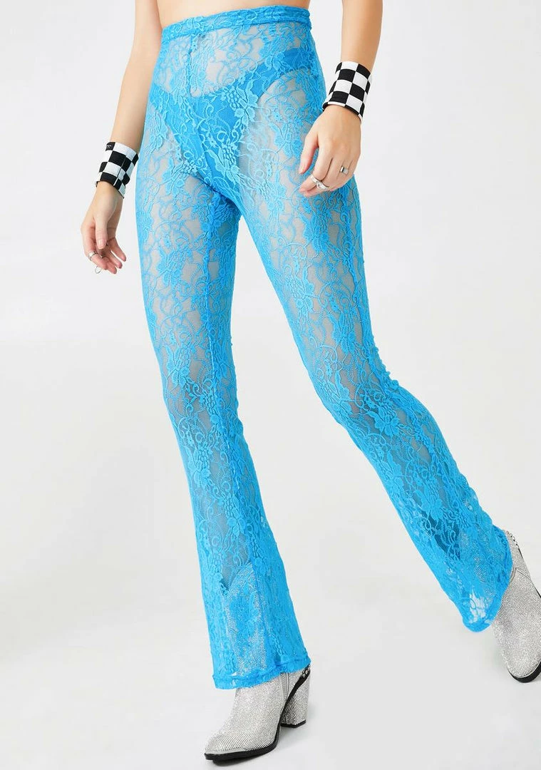 Outlet π Elsie & Fred Pan Am Lace Flare Trousers Bottoms π 3 Elsie & Fred Pan Am Lace Flare Trousers Bottoms