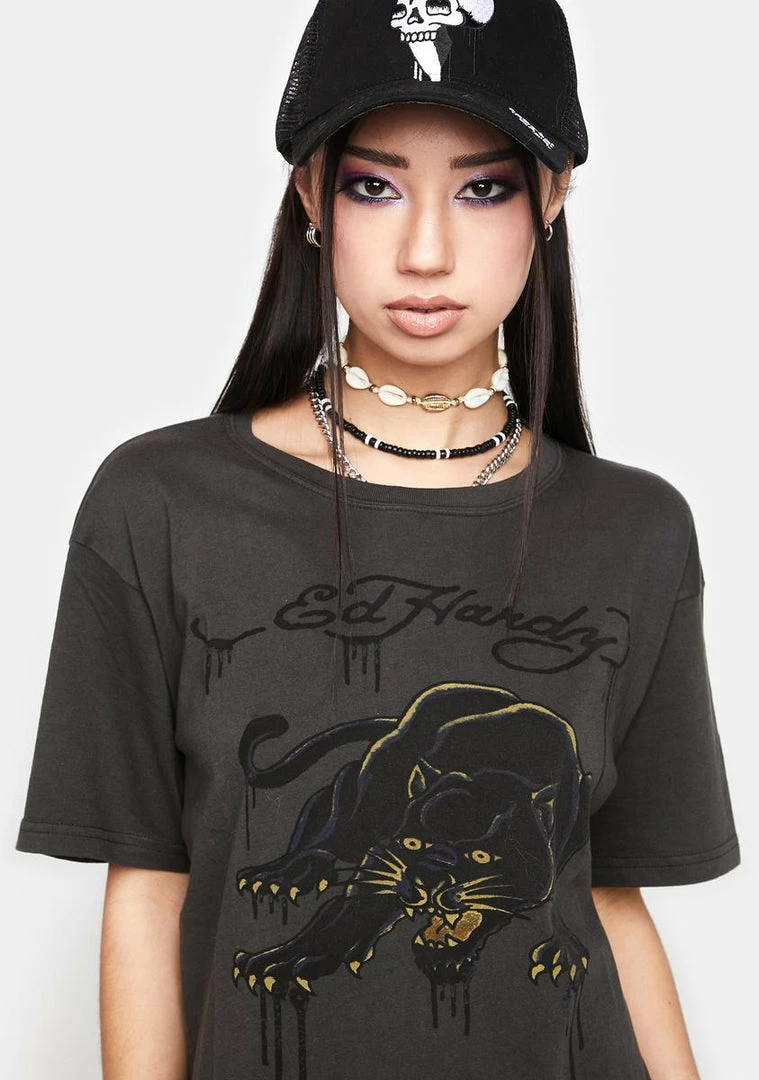 Promo β Ed Hardy Crouching Panther Tee π 3 Ed Hardy Crouching Panther Tee