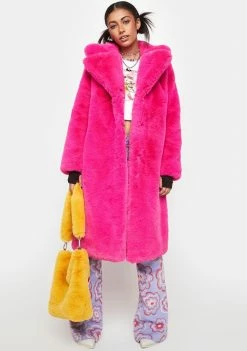 Noize Outerwear Savannah Faux Fur Coat