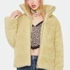 Promo 🎁 Noize Outerwear Melon Marina Faux Fur Puffer Jacket 🤩 2 Noize Outerwear Melon Marina Faux Fur Puffer Jacket