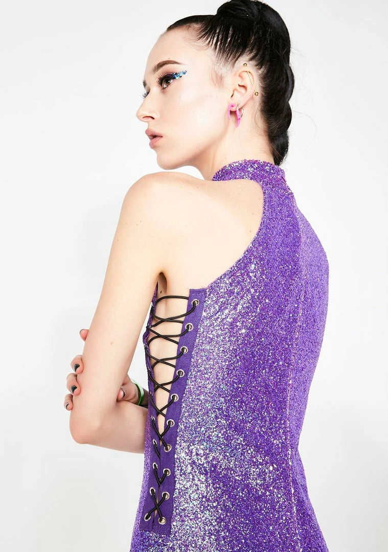 Best Sale π Elsie & Fred π Dresses Kiki Purple Glitter π Dress β 6 Elsie & Fred Dresses Kiki Purple Glitter Dress
