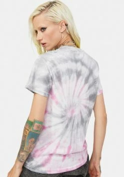 Buy ๐ Ed Hardy Pink Tie Dye Tee โ๏ธ 9 Ed Hardy Pink Tie Dye Tee