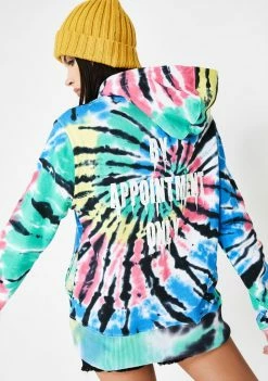 Ed Hardy Tops By Appointment Only Tie Dye Hoodie