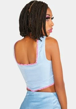 Deals ๐ Elsie & Fred Baby Blue Billie Crop Tank Top ๐ 9 Elsie & Fred Baby Blue Billie Crop Tank Top