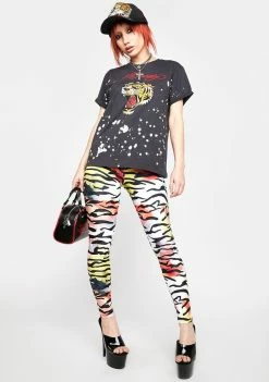 Wholesale 🔔 Ed Hardy Spandex Tiger Leggings ✨ 8 Ed Hardy Spandex Tiger Leggings