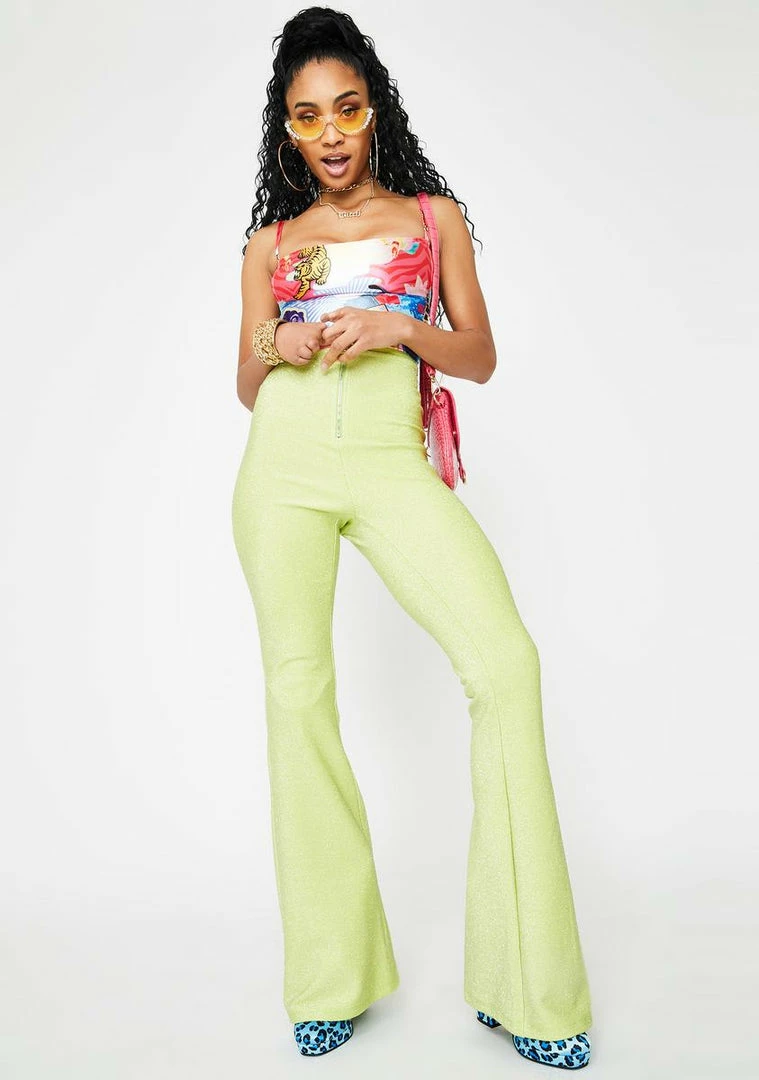 Cheapest ๐ฏ Elsie & Fred Vegas Green Glitter Flares ๐ 4 Elsie & Fred Vegas Green Glitter Flares