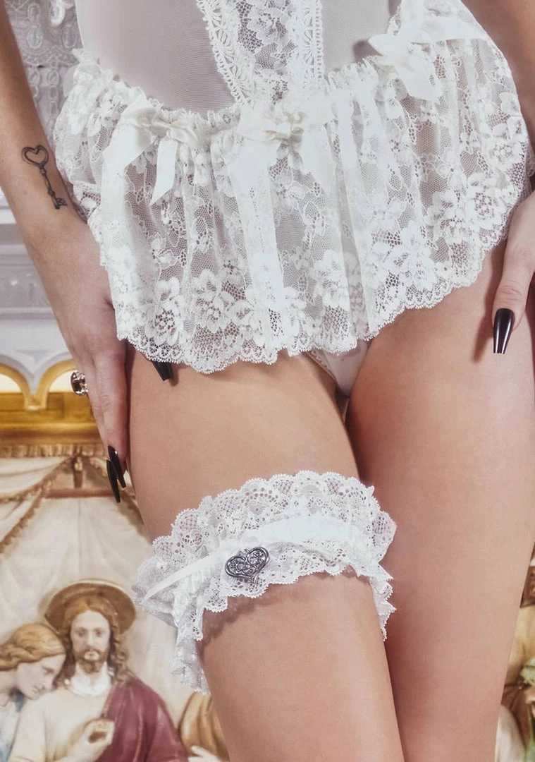 Promo π Unholy Wayward Love Lace Garter 𧨠3 Unholy Wayward Love Lace Garter