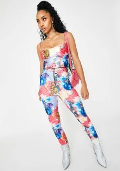 Cheap ๐ Elsie & Fred Neverending Story Backless Silky Crop Top ๐ 8 Elsie & Fred Neverending Story Backless Silky Crop Top