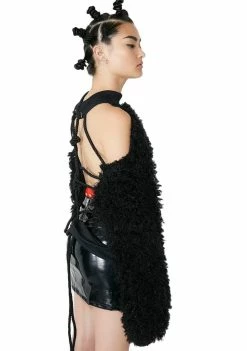 DAMAGE Shibari 2 Way Cut-Out Sweater Tops