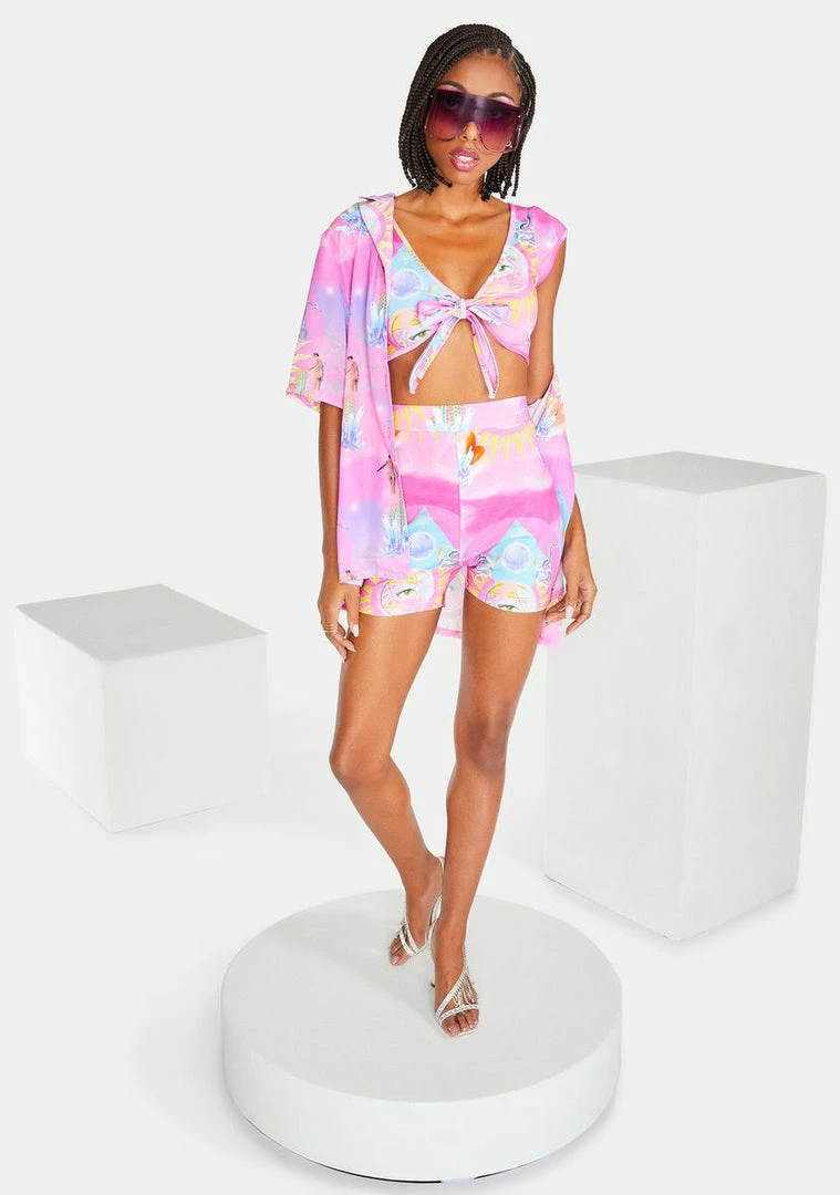 Flash Sale ๐ฅฐ Elsie & Fred Higher Priestess Celestial Print Crop Top ๐ 5 Elsie & Fred Higher Priestess Celestial Print Crop Top