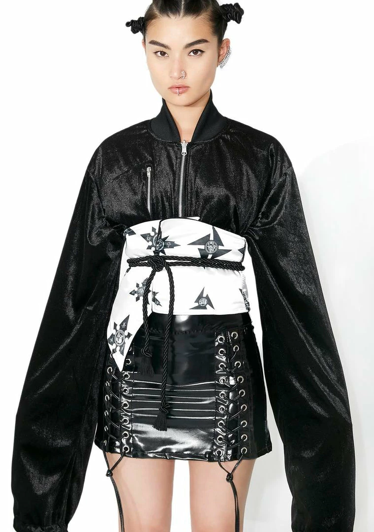 Promo 🤩 DAMAGE Shuriken Reversible Corset 🔥 2 DAMAGE Shuriken Reversible Corset