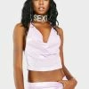 Cheap ๐ฏ Elsie & Fred Fastlove Cowl Halter Top โค๏ธ 2 Elsie & Fred Fastlove Cowl Halter Top