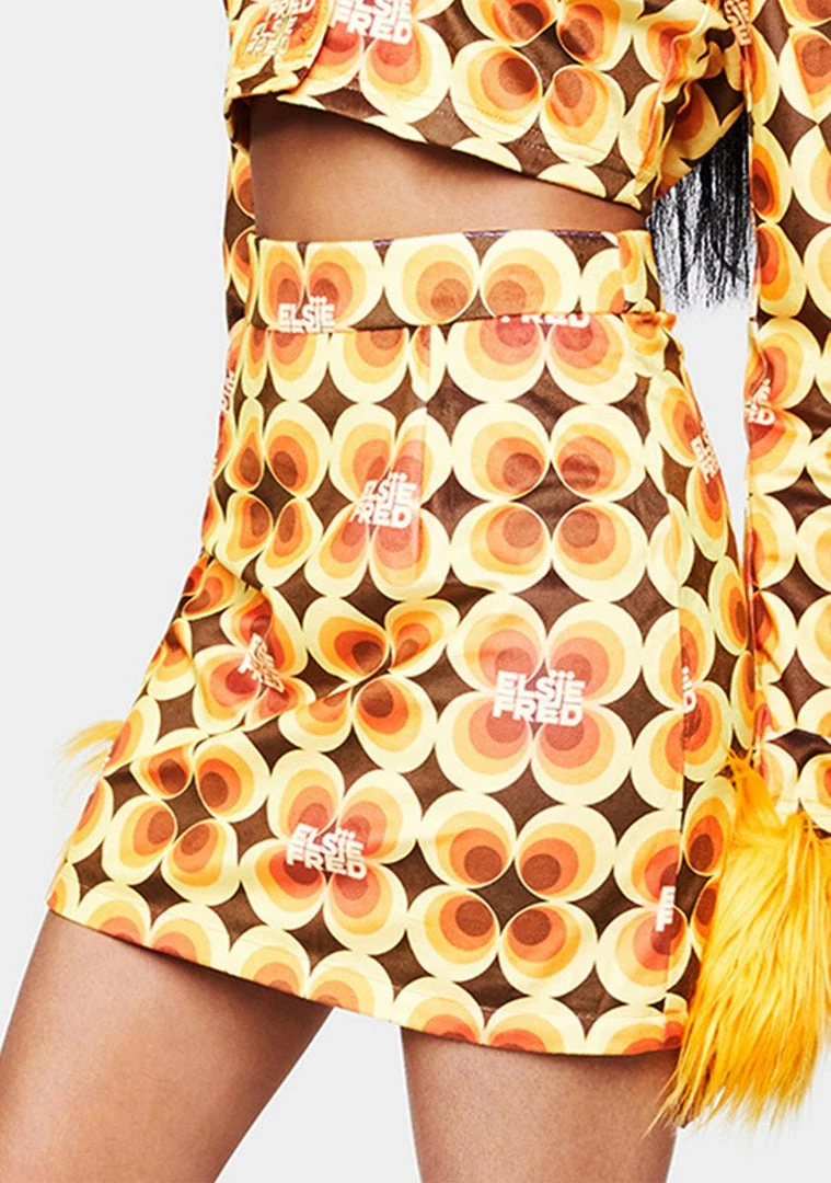 Cheap โญ Elsie & Fred Fran Velour A-Line Mini ๐ Skirt ๐ 3 Elsie & Fred Fran Velour A-Line Mini Skirt