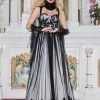 Unholy Dark As Night Tulle Maxi Dress