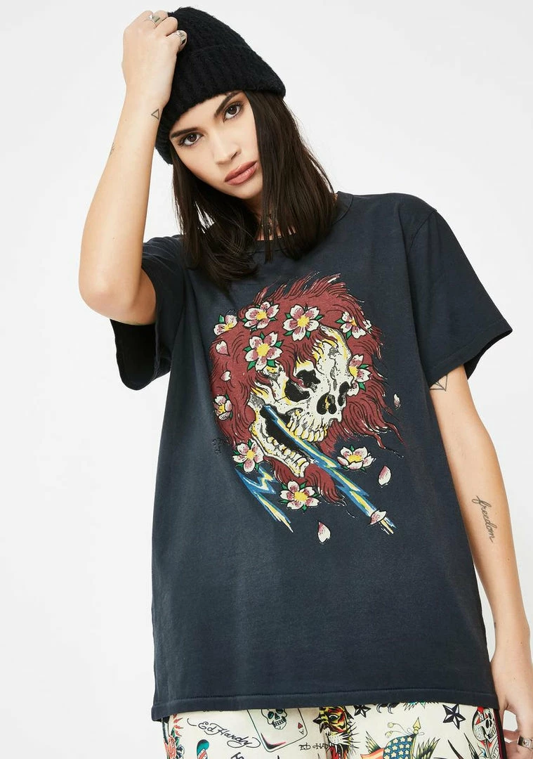 Promo β Ed Hardy Tops Skull Archive Graphic Tee π 3 Ed Hardy Tops Skull Archive Graphic Tee