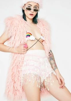 Elsie & Fred Iridescent La Bamba Hot Pants Bottoms