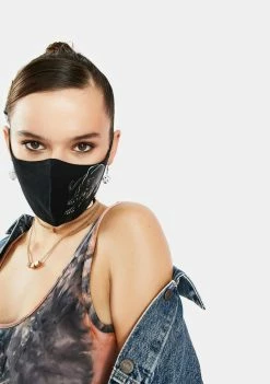 Ed Hardy Crouching Panther Face Mask