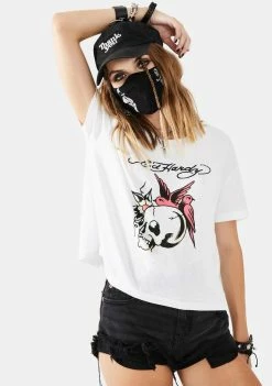 Ed Hardy Skull Sparrow Graphic Tee
