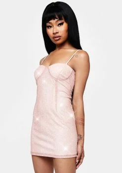 Elsie & Fred Dresses Thirsty Glitter Cami Mini Dress