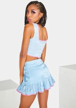 Wholesale โจ Elsie & Fred Bottoms Baby Blue Billie Mini ๐ Skirt ๐ 9 Elsie & Fred Bottoms Baby Blue Billie Mini Skirt