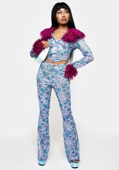 Budget ๐ Elsie & Fred Wild Rose Faux Fur Collar Cardigan ๐ 8 Elsie & Fred Wild Rose Faux Fur Collar Cardigan