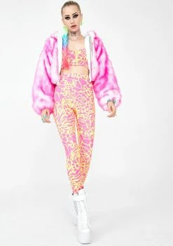 New ⨠Elsie & Fred Bottoms Superfly Leopard Print Leggings 𧨠8 Elsie & Fred Bottoms Superfly Leopard Print Leggings