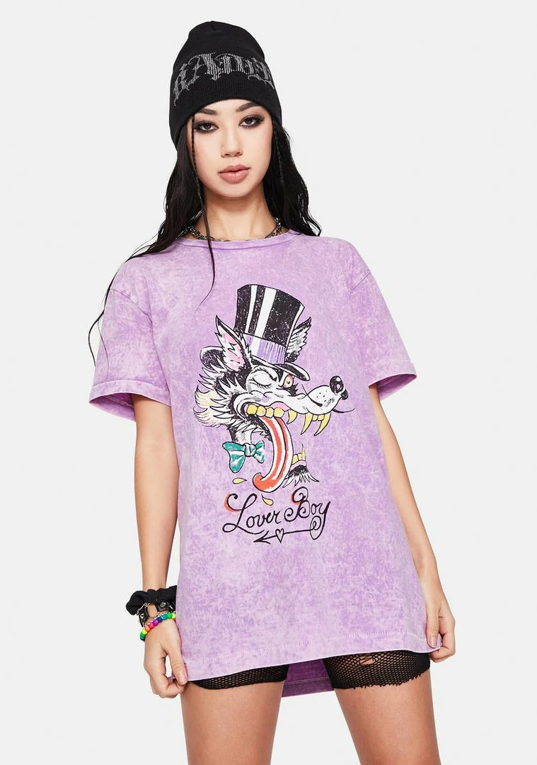 Flash Sale ๐ Ed Hardy Lover Boy Wolf Graphic Tee Tops โ 3 Ed Hardy Lover Boy Wolf Graphic Tee Tops