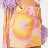 Elsie & Fred Albufeira Y2k Belted Mini Skirt