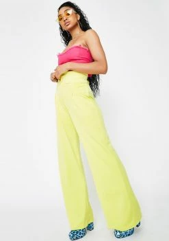 Promo π₯° Elsie & Fred Bottoms Riot Velour Wide Leg Pants π 8 Elsie & Fred Bottoms Riot Velour Wide Leg Pants