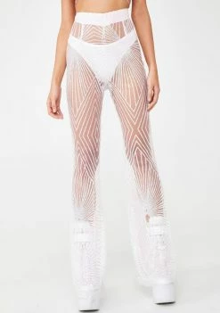 Elsie & Fred Bottoms Sugar Walking In Memphis Glitter Flares