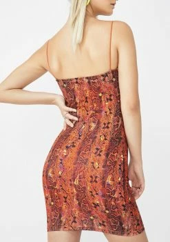 Hot Sale π₯° Elsie & Fred Sacramento Snake Print Mini π Dress π 9 Elsie & Fred Sacramento Snake Print Mini Dress