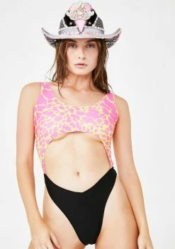 Elsie & Fred Tomcat Leopard Print Swimsuit