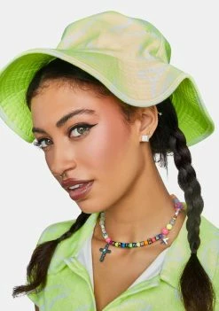 Elsie & Fred Flipper Toweling Bucket Hat Bucket Hats