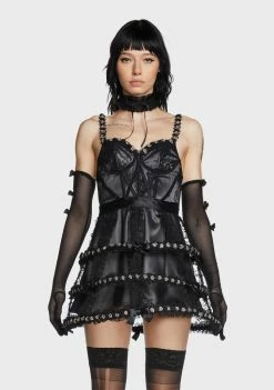 Unholy Nightly Nuptials Cage Dress Dresses