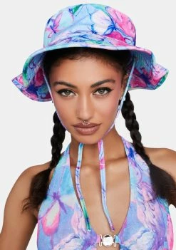 Elsie & Fred Bucket Hats Metamorphosis Toweling Bucket Hat