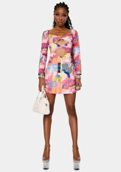 Buy 𧨠Elsie & Fred Empower Print Denim Mini π Skirt Bottoms π€© 8 Elsie & Fred Empower Print Denim Mini Skirt Bottoms