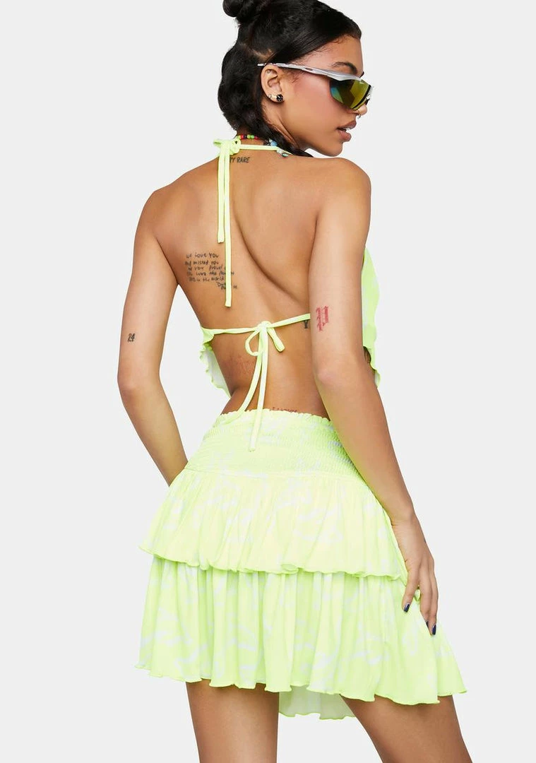 Promo ๐คฉ Elsie & Fred Flipper Layered Ruffle Mini ๐ Skirt ๐ 6 Elsie & Fred Flipper Layered Ruffle Mini Skirt