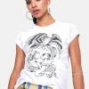 Buy โค๏ธ Ed Hardy Tops Off White Tie Dye Graphic Tee ๐ฏ 2 Ed Hardy Tops Off White Tie Dye Graphic Tee